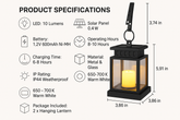 4 Pack Solar Dandelion Garden Lights